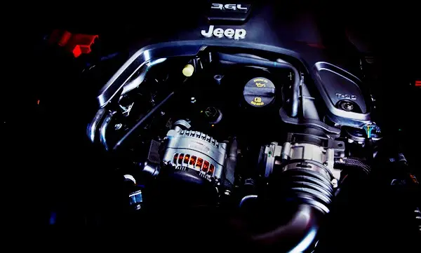 2022 Jeep Wrangler Engine