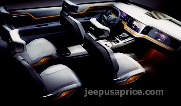 New 2022 Jeep Grand Wagoneer Interiior