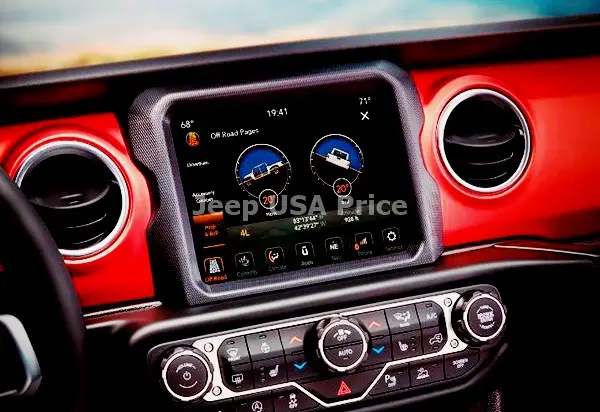 2021 Jeep Gladiator Diesel Interior