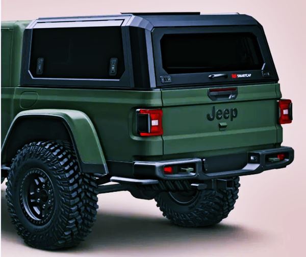 2020 Jeep Gladiator With Bed Cap Design