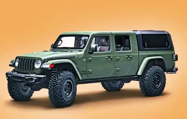 2020 Jeep Gladiator With Bed Cap