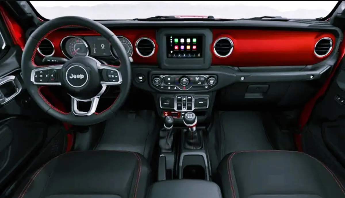 2021 Jeep Gladiator Topper Interior 