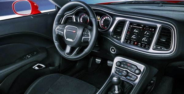 2022 dodge charger srt hellcat interior