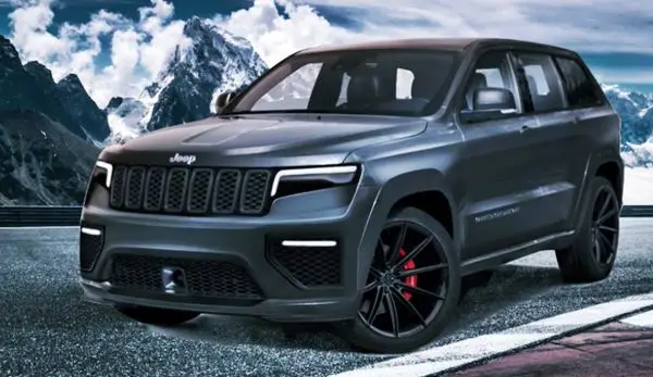 New 2023 Jeep Cherokee Rendering