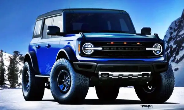 2022 Ford Bronco Exterior Design