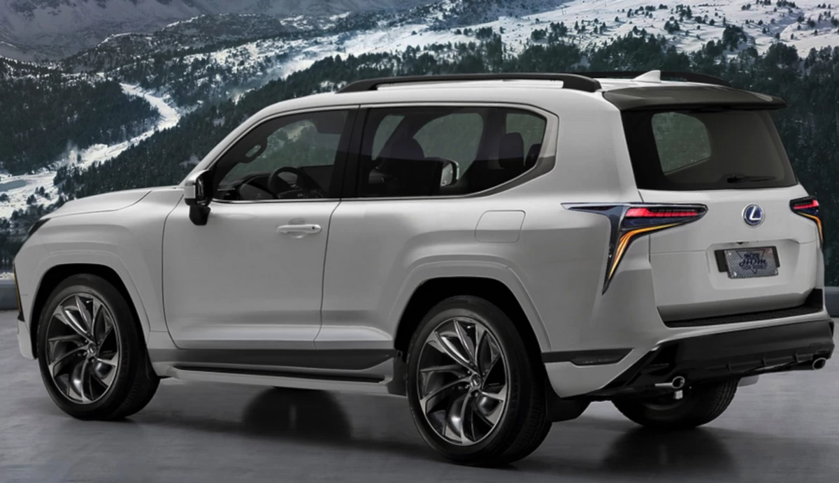 Lexus LX 570 Redesign 2023