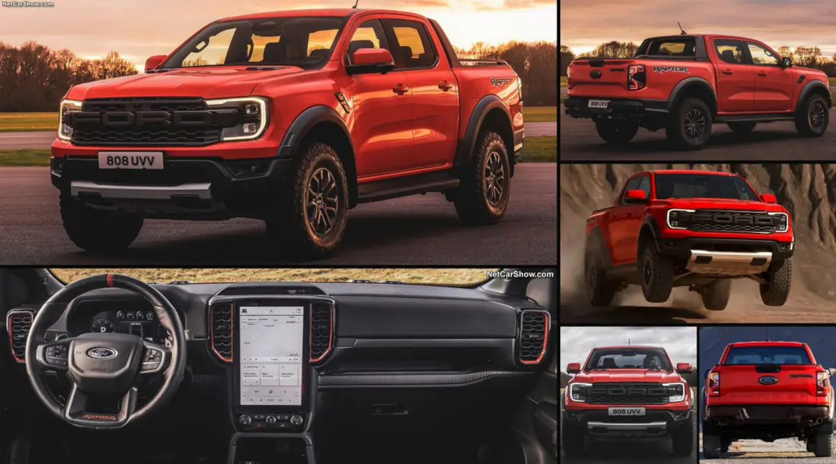 2023 Ford Ranger Raptor Exterior Interior Design