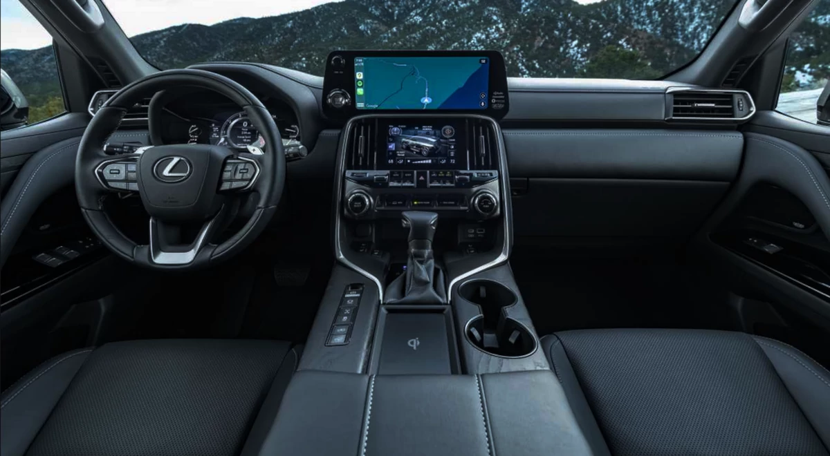2023 Lexus LX 600 Hybrid Interior Design
