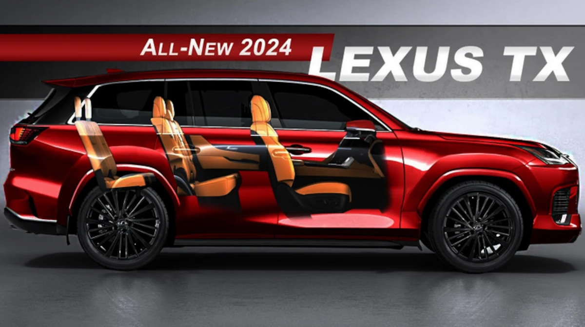 AllNew Lexus TX 2024 Redesign