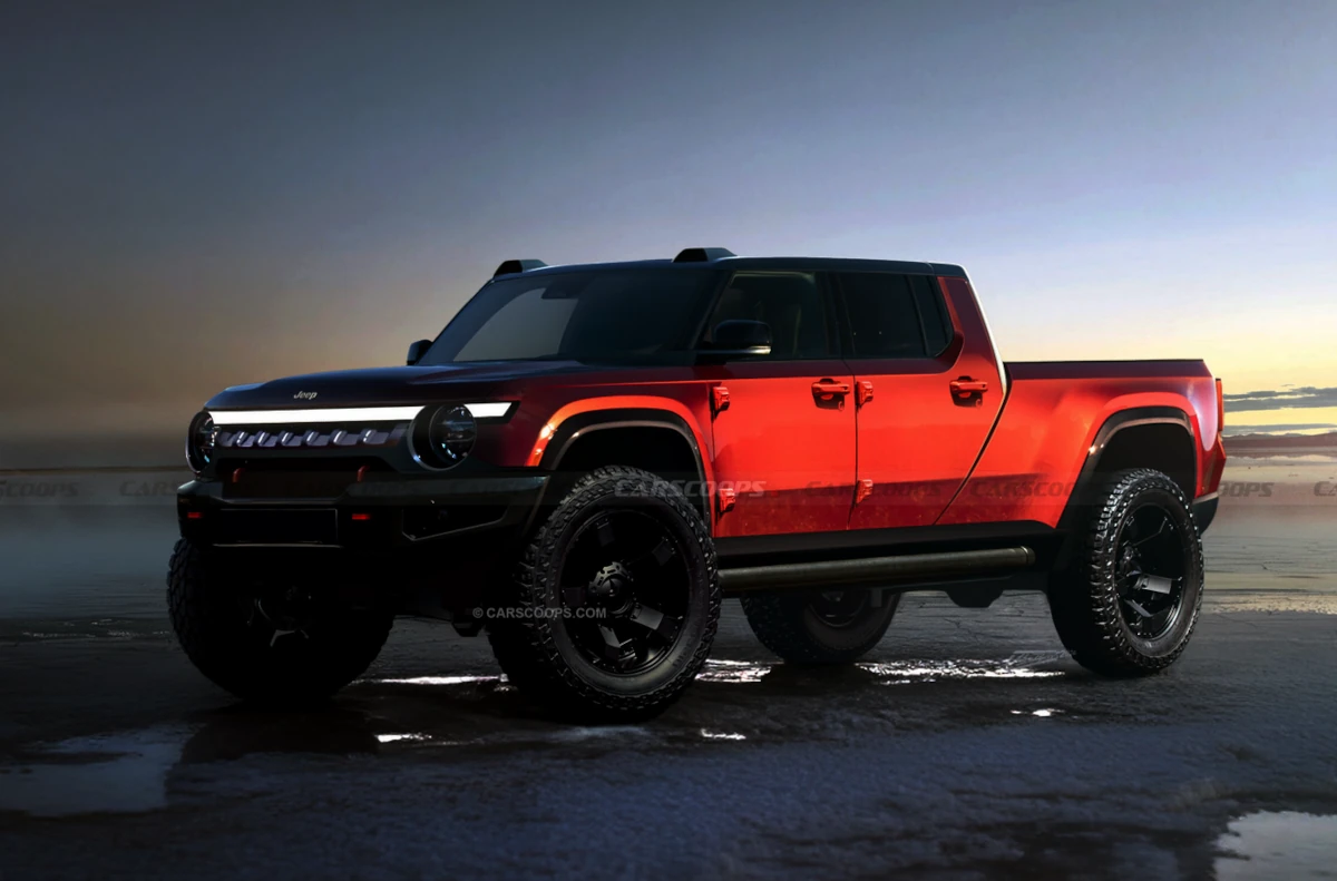 Jeep Gladiator 2026 Render