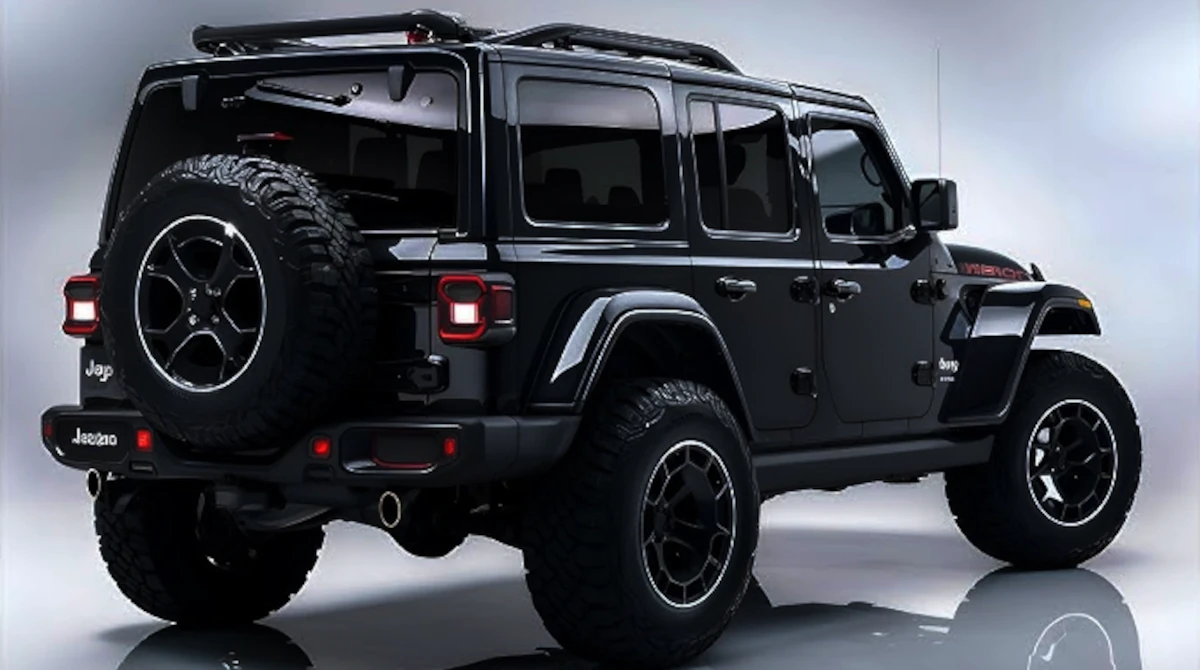 Jeep Wrangler 2026 Rendering